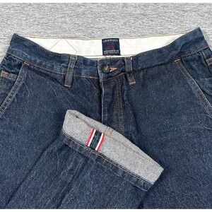 Goodale Jeans Mens 32 Tag (30x31 Fit) Blue Selvedge Denim Straight New York